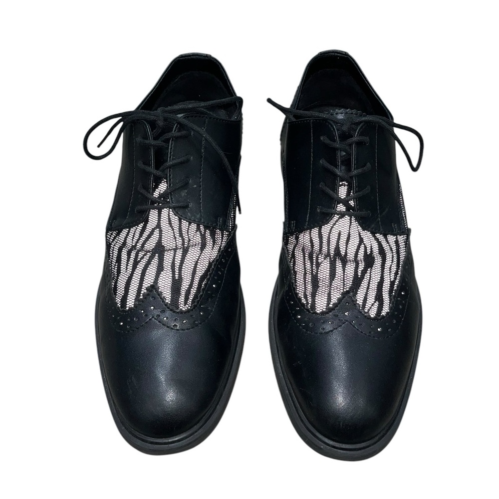 Black Lace-Up Mens Shoes Size 45 (US 10.5-11)
